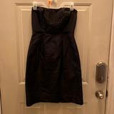 J. Crew Dresses | J Crew Black 100% Silk Dress. | Color: Black | Size: 4