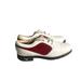 Nike Shoes | Nike Womens Air Comfort Verdana Last Golf Shoes White Red Leather Us Size 8 | Color: White | Size: 8