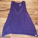 American Eagle Outfitters Tops | New American Eagle Soft And Sexy Tank | Color: Purple | Size: L