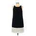 Ivanka Trump Casual Dress - Shift Scoop Neck Sleeveless: Black Dresses - Women's Size 2