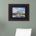 Trademark Fine Art 'River Sligachan' Framed Photographic Print on Canvas Canvas | 19.25 H x 23.25 W x 0.75 D in | Wayfair ALI3891-W1620BMF