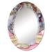 East Urban Home Abstract Portrait Of A Young Woman - Glam Wall Mirror Oval | 30 H x 20 W x 0.24 D in | Wayfair ED86E8C58AD74D438564B6C628B27676