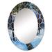 East Urban Home Christmas Forest w/ River & Trees III - Traditional Wall Mirror | 30 H x 20 W x 0.24 D in | Wayfair