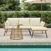 Bayou Breeze 3 Pieces Outdoor Patio Furniture Sets | Wayfair 49521507385F452790B56BB52F17FDE2