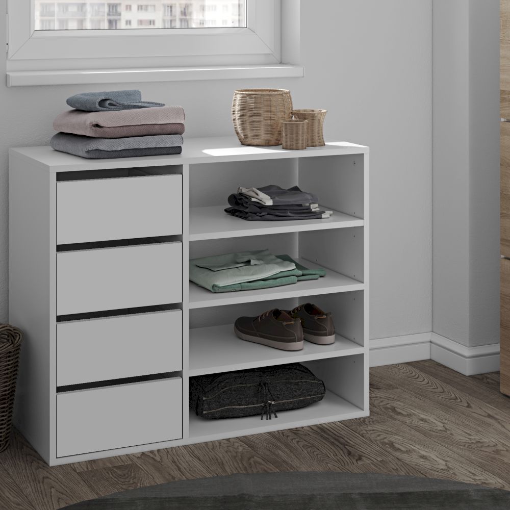 TemaHome »Tom« Schuhschrank Weiß 90x73x40 cm