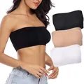 DOIAESKVE-Soutien-gorge tubulaire sans bretelles pour femmes grande taille 5XL 6XL