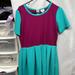 Lularoe Dresses | Lularoe Dress | Color: Blue/Purple | Size: Xl