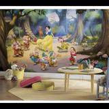 Disney Wall Decor | Disneys Snow White Mural Wallpaper | Color: Gold/Yellow | Size: Os