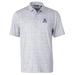 Men's Cutter & Buck Gray Arizona Wildcats Pike Constellation Print Stretch Polo