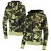 Women's New Era Green San Francisco Giants 2022 MLB Armed Forces Day Camo Full-Zip Hoodie