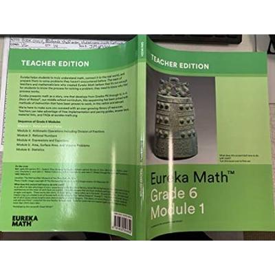 Eureka Math Grade 6 Module 1 Teacher Edition, Rati...