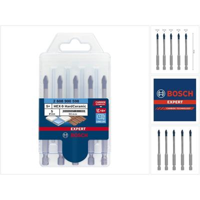 Professional HEX-9 HardCer Bohrer-Set 5tlg 5mm expert (2608900598) - Bosch