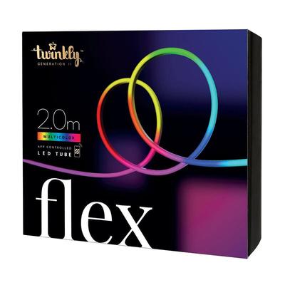 Flex – App-gesteuerter Flexibler Lichtschlauch mit rgb (16 Millionen Farben) LEDs. 2 Meter. Weißer Image