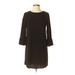 Old Navy Casual Dress - Shift: Black Solid Dresses - Women's Size X-Small