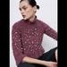 Zara Sweaters | Alpaca Blend Pearl Sweater | Color: Purple | Size: M
