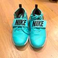 Nike Shoes | Brand New, Never Worn Nike Girls Basketball Shoes! | Color: Blue/Green | Size: 6g