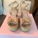 Kate Spade Shoes | Euc Kate Spade Thelma Wedges. | Color: Tan | Size: 8