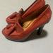 Coach Shoes | Coach Alissa Tassel Loafer Platform Heels | Color: Brown/Red | Size: 8.5
