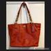 Coach Bags | Coach Tote. Great Bag For Work Or Every Day! | Color: Orange | Size: Os