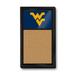 West Virginia Mountaineers 31'' x 17.5'' Cork Note Board