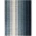 Blue/Gray 83.86 x 62.99 x 0.45 in Area Rug - Balta Rugs Paolo Blue Gradient Stripe Area Rug Polypropylene | 83.86 H x 62.99 W x 0.45 D in | Wayfair