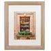 Trademark Fine Art 'Window Shopping' Framed Photographic Print on Canvas Canvas | 20 H x 16 W in | Wayfair ALI3843-W1620MF