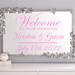 VWAQ Wedding Backdrops & Signs in Pink | 12 H x 15 W x 0.01 D in | Wayfair CS96_32X40_PINK