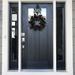 The Holiday Aisle® 22" Wreath Traditional Faux in Black | 6 H x 22 W x 22 D in | Wayfair 4B73CB0FB3FD48CE990744C94C5A02B8