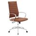 Office Chair - Jive High-back Office Chair by Modway, Terracotta in Orange/Red | 44.5 H x 22 W x 26 D in | Wayfair EEI-4135-TER