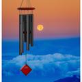 Woodstock Chimes Pluto Wind Chime Metal in Black | 27 H x 8 W x 8 D in | Wayfair DCK27