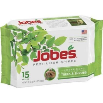 JobeAA 01610 Regular Trees & Shrub Fertilizer Food Spikes, 16-4-4, 15-Pack