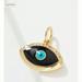 Anthropologie Jewelry | Anthropologie Celestial Enamel Spirit Eye - Black | Color: Black/Gold | Size: Os