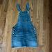 American Eagle Outfitters Dresses | American Eagle Outfitters: Jean Overall Dress | Color: Blue | Size: S