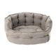 Grey ecoLIFE Cozy Dog Bed 64x60x30cm