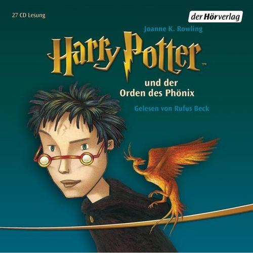 Harry Potter - 5 - Harry Potter und der Orden des Phönix - Rufus Beck, Rufus Beck, J.K. Rowling (Hörbuch)