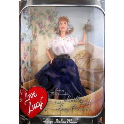 Mattel Barbie As Lucy in I Love Lucy Doll - Lucy's Italian Movie Episode 150