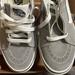 Vans Shoes | Nib Vans Size 5 Mens 6.5 Ladies Drizzle/True White | Color: Gray/White | Size: 6.5