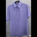 Under Armour Shirts | Like New Men’s Underarmour Heatgear Collared Shirt! | Color: Gray/Purple | Size: S