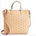 Madewell Bags | Madewell Mini Transport Perforated Leather Crossbody Bag | Color: Cream/Tan | Size: Os