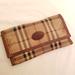Burberry Bags | Authentic Vintage Burberrys Nova Check Wallet With Flows,Please See Pictures. | Color: Tan | Size: Os