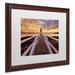 Trademark Fine Art 'Runway to the Sky' Framed Photographic Print on Canvas Canvas | 18.75 H x 22.75 W x 0.75 D in | Wayfair ALI3852-B1620MF