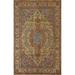 Over-dyed Tabriz Persian Area Rug Hand-knotted Traditional Wool Carpet - 6'5" x 9'6"