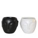 Mercury Row® Contemporary Abstract Black & White Soy Wax Candles - Orange Goji Berry Scented Candle Set Soy, in Black/White | Wayfair