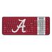 Alabama Crimson Tide Stripe Design Wireless Keyboard