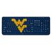 West Virginia Mountaineers Solid Design Wireless Keyboard