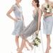 J. Crew Dresses | J Crew Chiffon Grey Mini Bridesmaid Dress | Color: Gray | Size: 10