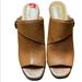 Coach Shoes | Coach Women Open Toe Mules Size 10m | Color: Brown | Size: 10