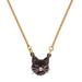 Kate Spade Jewelry | Kate Spade ‘Out Of The Bag’ Black Cat Pendant Necklace | Color: Black/Gold | Size: Os