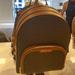 Michael Kors Bags | Michael Kors Jaycee Large Zip Pocket Backpack Brown | Color: Brown/Gold | Size: Large