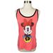 Disney Tops | Disney Minnie Mouse Coral Tank Top | Color: Orange/Red | Size: M
